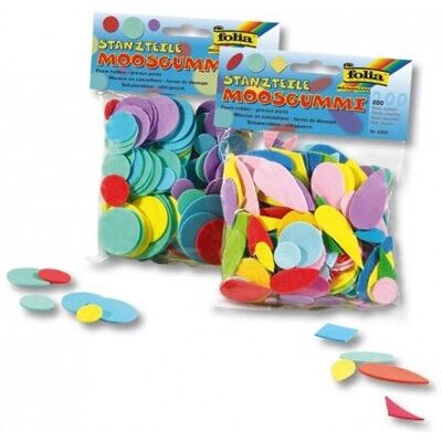 Folia Modèle 2351 Mousse craft - Multicolore Folia Modèle 2351 Mousse craft - Multicolore