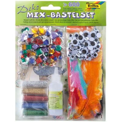 Folia 12420 - Kreativ Bastelset - 600 Teile - Keine Farbe Folia 12420 - Kreativ Bastelset - 600 Teile - Keine Farbe