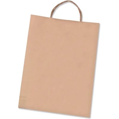 Folia Sacs Cadeau Kraft - 15 XL Marron 31x42cm - Publicité Folia Sacs Cadeau Kraft - 15 XL Marron 31x42cm - Publicité