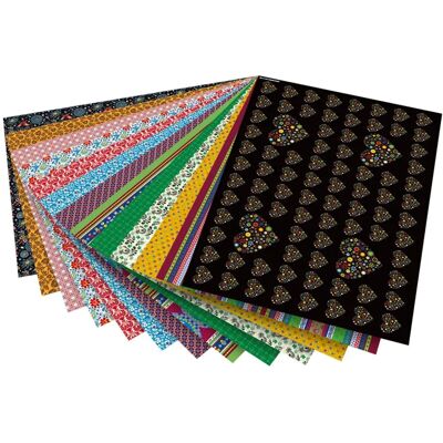 FOLIA Cartoncino Folklore - 500x700mm - 270g/m² FOLIA Cartoncino Folklore - 500x700mm - 270g/m²