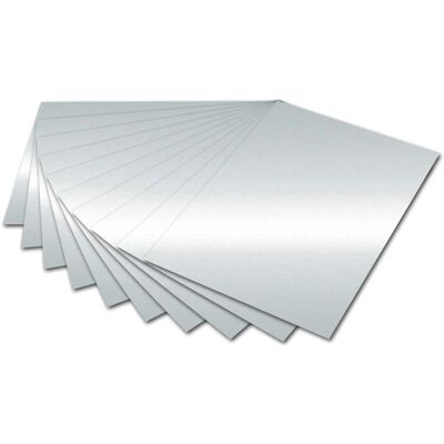Folia 500x700mm Bastelpapier Silber - craft paper Folia 500x700mm Bastelpapier Silber - craft paper