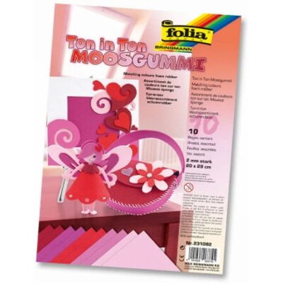 Folia 231092 schiuma per crafts - Rosso Folia 231092 schiuma per crafts - Rosso