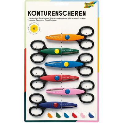Folia 799/6 Multicolor Bastelscheren - Büro & Kunst Folia 799/6 Multicolor Bastelscheren - Büro & Kunst