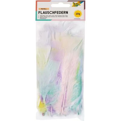 Pastell Federmischung - 10g Weiche Federn für Profis Pastell Federmischung - 10g Weiche Federn für Profis