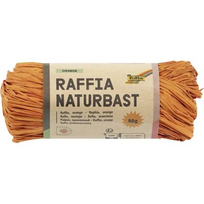 Folia Raphia Naturel 50g - Raphia Naturelle, lot de 6 Folia Raphia Naturel 50g - Raphia Naturelle, lot de 6