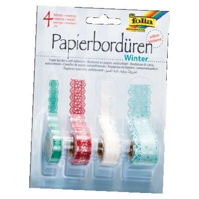 Folia 13806 ruban décoratif - 1 m - Multicolore Folia 13806 ruban décoratif - 1 m - Multicolore
