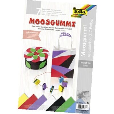 Folia 230799 Bastel-Schaumstoffplatten - Mehrfarbig Folia 230799 Bastel-Schaumstoffplatten - Mehrfarbig