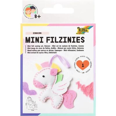 Filzinies Mini Nähset aus Filz - 15 Stück - Packung 6 Filzinies Mini Nähset aus Filz - 15 Stück - Packung 6