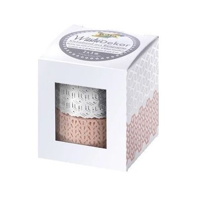 Nastri craft Folia 29202 - Rosa/Argento Nastri craft Folia 29202 - Rosa/Argento