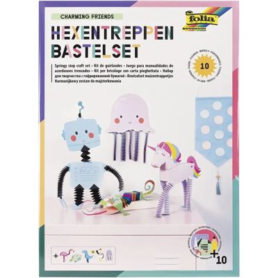 FOLIA Kreativ Papierbastelset - 10 Figuren - Bastelset FOLIA Kreativ Papierbastelset - 10 Figuren - Bastelset