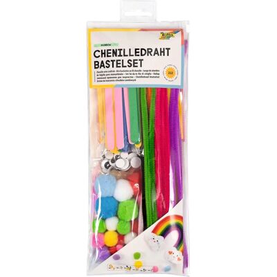 Folia Rainbow Craft Kit - 212 Pieces Creative Set Folia Rainbow Craft Kit - 212 Pieces Creative Set