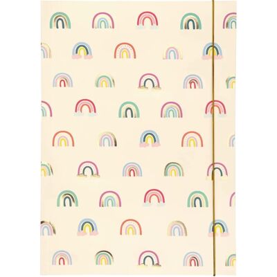 Folia A3 Zeichenmappe - Schwarz - Gummibandverschluss Folia A3 Zeichenmappe - Schwarz - Gummibandverschluss