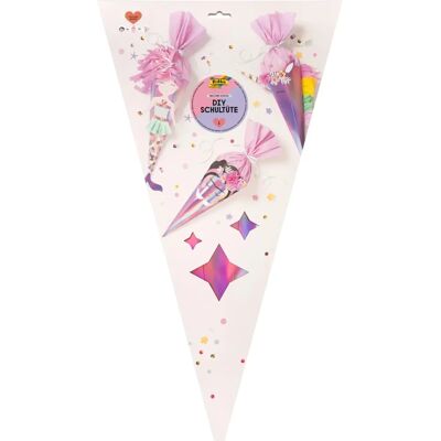 Folia Einhorn-Schultüte Bastelset - Personalisierte Schultüte Folia Einhorn-Schultüte Bastelset - Personalisierte Schultüte