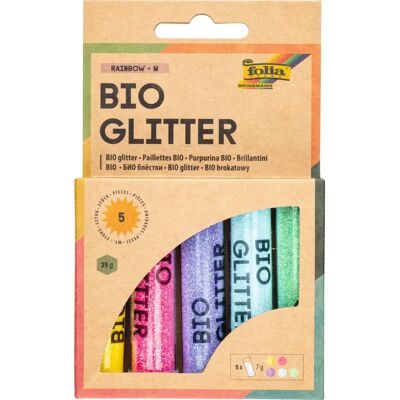 Folia Glitter Arcobaleno - Glitter ecologico 35g Folia Glitter Arcobaleno - Glitter ecologico 35g