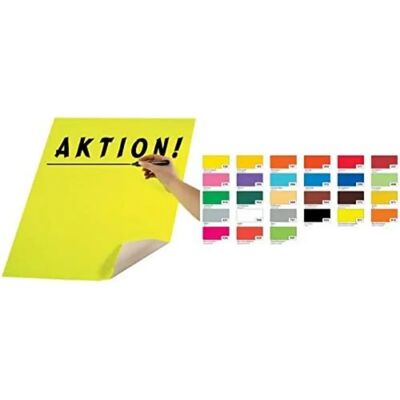 Folia Bastelpapier - 480x680mm - 380 g/m² - Packung mit 10 - Bastelpapier Folia Bastelpapier - 480x680mm - 380 g/m² - Packung mit 10 - Bastelpapier