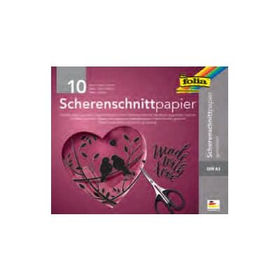 Folia Bastelpapier 20 Blatt - Schwarz, 105 g/qm, 35x50 cm Folia Bastelpapier 20 Blatt - Schwarz, 105 g/qm, 35x50 cm