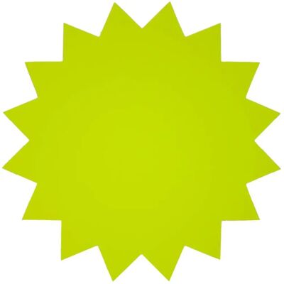 Folia Etiketten 18cm fluoreszierend gelb - Etiketten Folia Etiketten 18cm fluoreszierend gelb - Etiketten