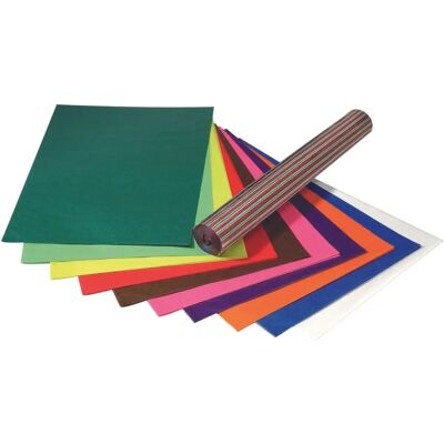 Folia Transparentpapier Bunt 70x100cm - Bastel & Büro Folia Transparentpapier Bunt 70x100cm - Bastel & Büro