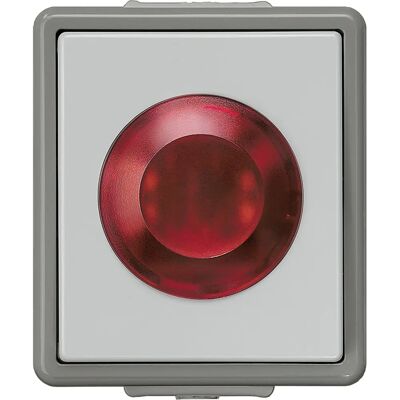Siemens 5TD4780 Oberflächen-Lichtsignal - 250V, Grau, IP20 Siemens 5TD4780 Oberflächen-Lichtsignal - 250V, Grau, IP20