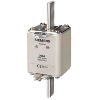 Siemens 3NA3362 - NH-Sicherung - 425A, 500VAC/DC - Hohe Kurzschlussstrombelastung Siemens 3NA3362 - NH-Sicherung - 425A, 500VAC/DC - Hohe Kurzschlussstrombelastung