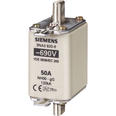 Siemens 3NA3830-6 Hochspannungs-Sicherung - NH-Sicherungseinsatz Siemens 3NA3830-6 Hochspannungs-Sicherung - NH-Sicherungseinsatz