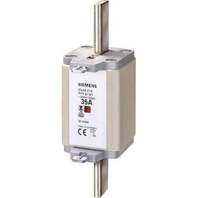 Siemens NH2 Sicherung - 400A, 500V AC/DC, Hoch Kapazität Siemens NH2 Sicherung - 400A, 500V AC/DC, Hoch Kapazität