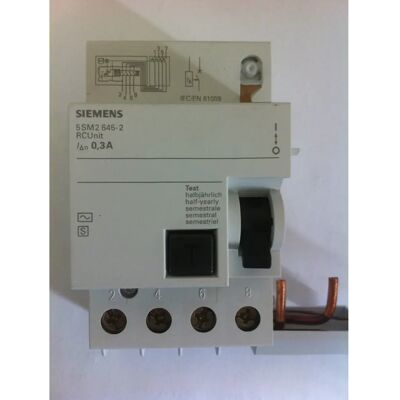 Module différentiel Siemens 5SM26452 - 4P 63A 300mA AC/s - Publicité Module différentiel Siemens 5SM26452 - 4P 63A 300mA AC/s - Publicité