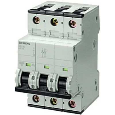 Siemens Leitungsschutzschalter - B Kurve 16A - DIN Schiene Siemens Leitungsschutzschalter - B Kurve 16A - DIN Schiene