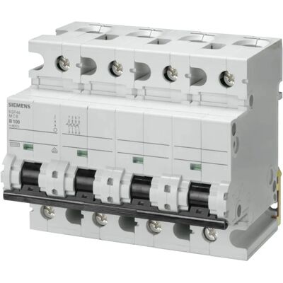 Siemens Modèle 5SP4480-7 - Disjoncteur 4P 80A 10kA - Publicité Siemens Modèle 5SP4480-7 - Disjoncteur 4P 80A 10kA - Publicité