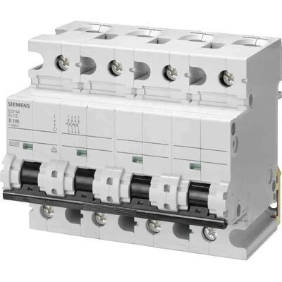 Siemens Modèle 5SP4480-8 Disjoncteur 4 pôles 80A - Sécurité électrique - Publicité Siemens Modèle 5SP4480-8 Disjoncteur 4 pôles 80A - Sécurité électrique - Publicité