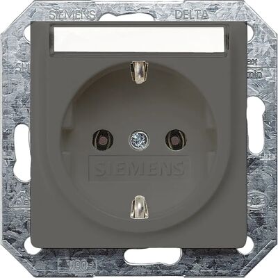 Siemens 5UB1923 Wandsteckdose - Langlebig, Deutscher Typ F, 16A 250V Siemens 5UB1923 Wandsteckdose - Langlebig, Deutscher Typ F, 16A 250V