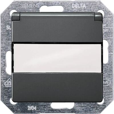 Siemens Delta i-System 5UB1922 Erdung Steckdose mit Klappdeckel - Steckdose Siemens Delta i-System 5UB1922 Erdung Steckdose mit Klappdeckel - Steckdose