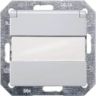 Siemens Aluminiumsockel 2P+F - Kindersicher, IP20 Siemens Aluminiumsockel 2P+F - Kindersicher, IP20