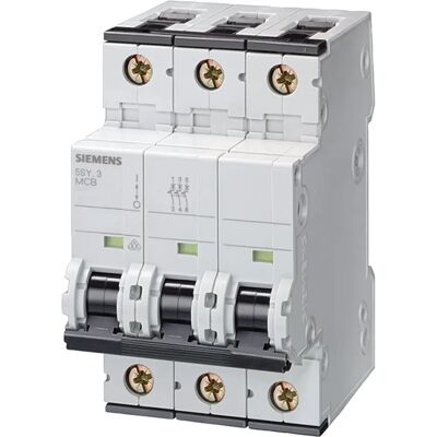 Siemens Model 5SY6306-7 Miniature Circuit Breaker - 3P, 6A, 70mm Siemens Model 5SY6306-7 Miniature Circuit Breaker - 3P, 6A, 70mm