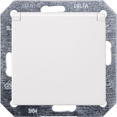 Enchufe Siemens Modelo 5UB1917 Blanco Titanio - IP20 Enchufe Siemens Modelo 5UB1917 Blanco Titanio - IP20