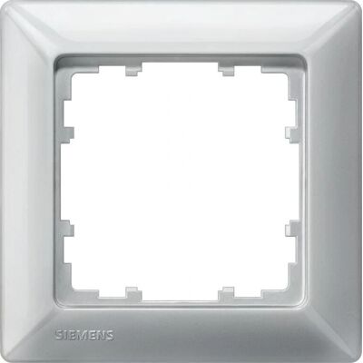 Siemens 5TG25513 Placa de pared - Cubierta de interruptor - Aluminio Siemens 5TG25513 Placa de pared - Cubierta de interruptor - Aluminio