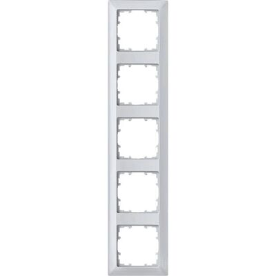Siemens Wandplatte 5TG2555-3 - 5-fach Aluminiumrahmen Siemens Wandplatte 5TG2555-3 - 5-fach Aluminiumrahmen