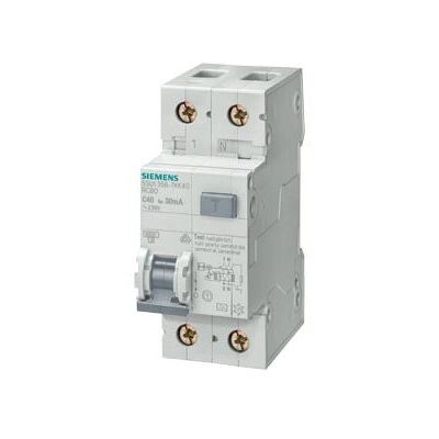 Siemens 5SU1656-6KK06 FI/LS-Schalter Typ A - 300mA, B6 Siemens 5SU1656-6KK06 FI/LS-Schalter Typ A - 300mA, B6