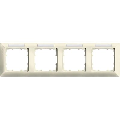Siemens 5TG2584-1 Rahmen - 4-fach, elektroweiß, Horizontalmontage Siemens 5TG2584-1 Rahmen - 4-fach, elektroweiß, Horizontalmontage