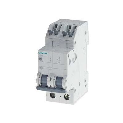 Siemens 5SJ6213-6KS Leitungsschutzschalter - Typ B 13A 2-polig Siemens 5SJ6213-6KS Leitungsschutzschalter - Typ B 13A 2-polig