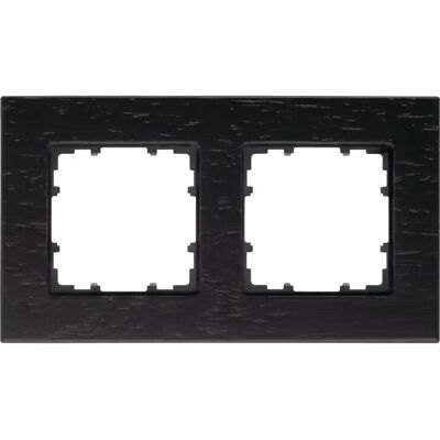 Cadre Siemens Wenge 2-Fach - Couverture Interrupteur - Publicité Cadre Siemens Wenge 2-Fach - Couverture Interrupteur - Publicité