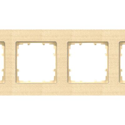 Siemens 5TG1104-3 Rahmen 4-fach aus Holz - IP20, Horizontal/Vertikal Montage Siemens 5TG1104-3 Rahmen 4-fach aus Holz - IP20, Horizontal/Vertikal Montage