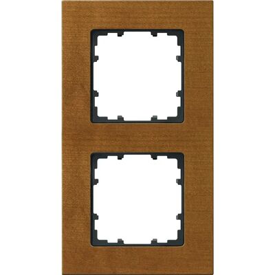Siemens Wandplatte - Kirsche - Doppel-Gang - Holz - IP20 Siemens Wandplatte - Kirsche - Doppel-Gang - Holz - IP20