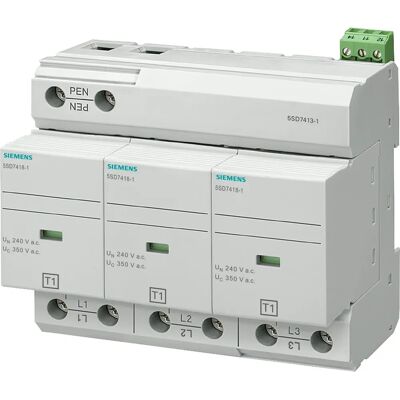 Siemens 5SD7413-1 Leitungsschutzschalter - Überspannungsschutz - 50kA - 350V Siemens 5SD7413-1 Leitungsschutzschalter - Überspannungsschutz - 50kA - 350V