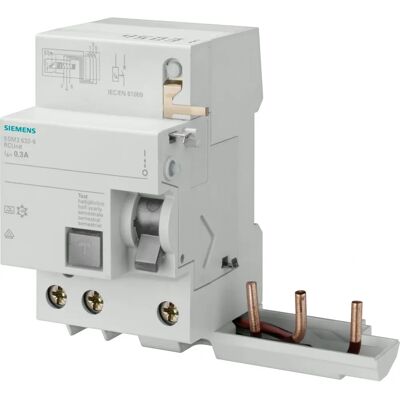 Disjoncteur Siemens 5SM2832-8 - 3 pôles, 40A, Type A - Publicité Disjoncteur Siemens 5SM2832-8 - 3 pôles, 40A, Type A - Publicité