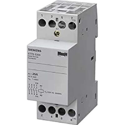 Contactor Siemens - 2NO+2NC - 230V - 25A - IP20 Contactor Siemens - 2NO+2NC - 230V - 25A - IP20