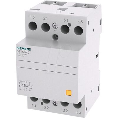 Siemens Kontaktor - 230V AC, 40A, 2 NO + 2 NC - Industrie/Wohnbereich Siemens Kontaktor - 230V AC, 40A, 2 NO + 2 NC - Industrie/Wohnbereich
