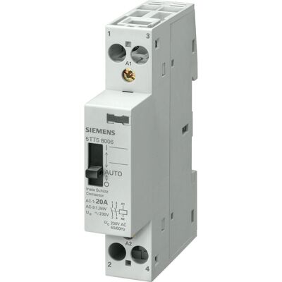 Siemens 5TT5800-6 Leitungsschutzschalter - 20A, Manuell, IP20 Siemens 5TT5800-6 Leitungsschutzschalter - 20A, Manuell, IP20