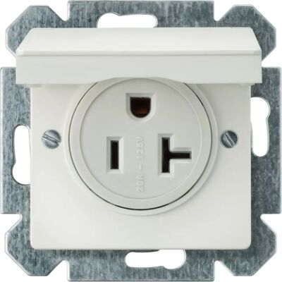 Siemens 5UB1535 Steckdose - NEMA, Weiß, 16A Siemens 5UB1535 Steckdose - NEMA, Weiß, 16A