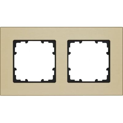 Siemens 5TG1122-3 Wandplatte - Aluminium Gelb - 2-fach Siemens 5TG1122-3 Wandplatte - Aluminium Gelb - 2-fach